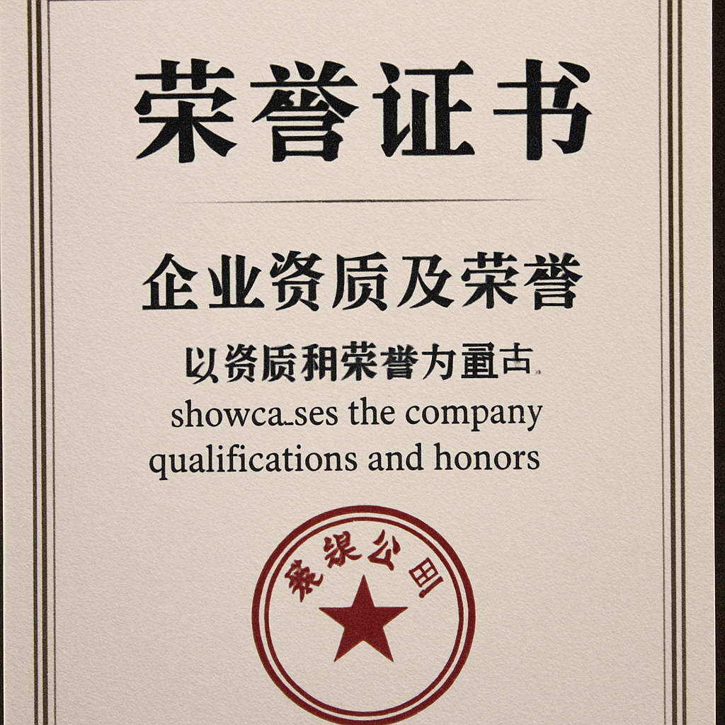 ISO13485质量体系证书